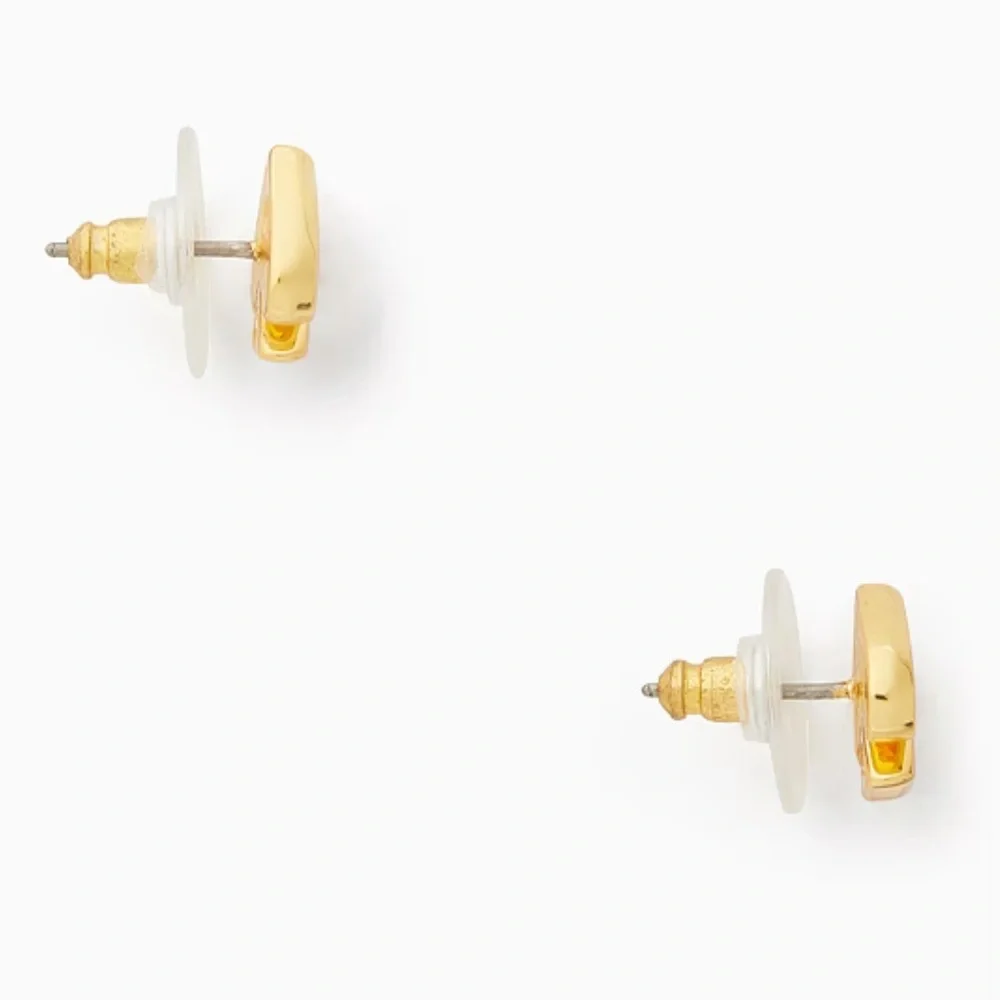 Kate Spade NY Pink Spade Everyday Studs - Picture 3 of 5